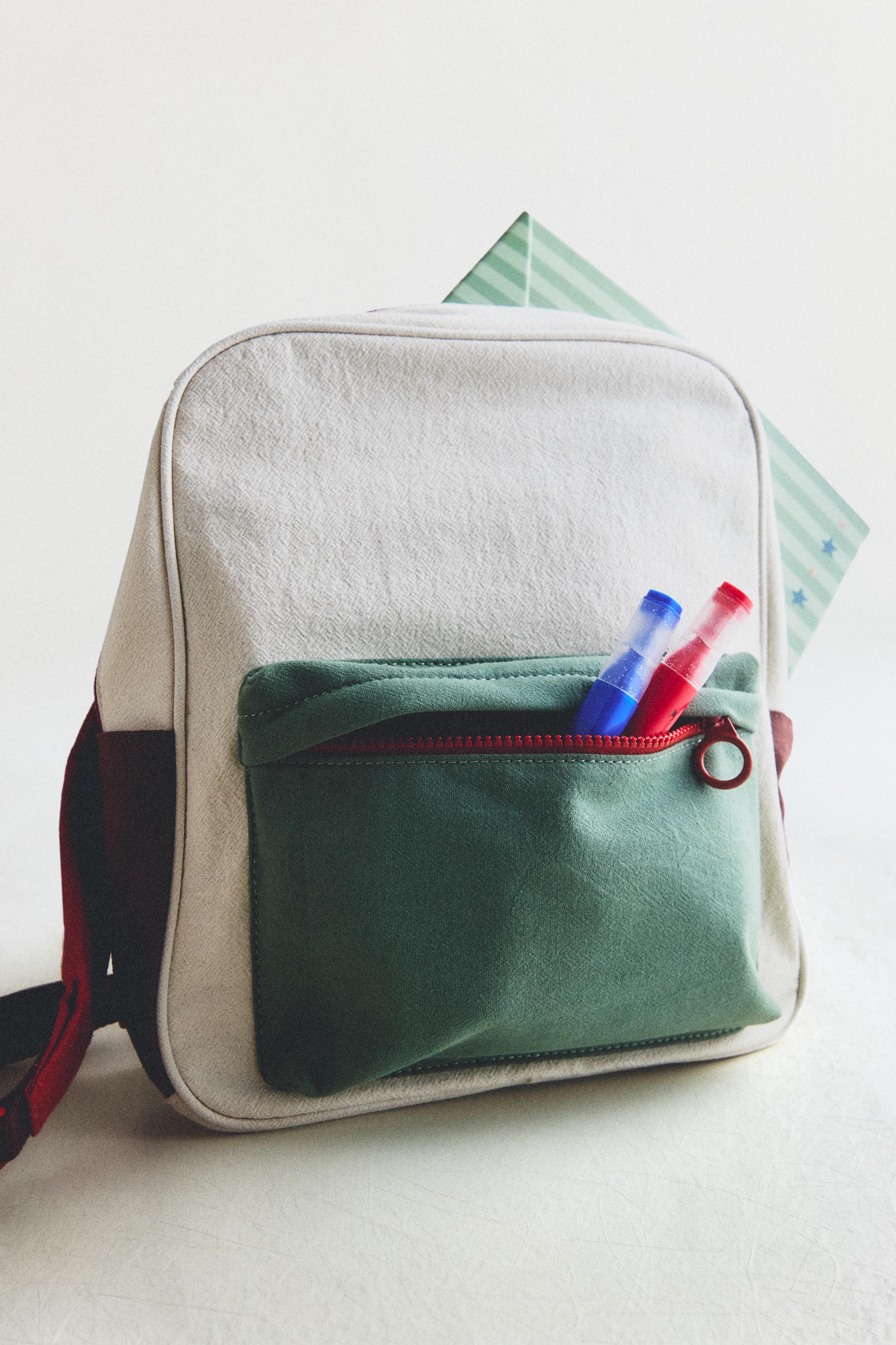 KIDS' COTTON BACKPACK